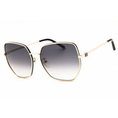 Escada Women's Sunglasses - Shiny Rose Gold Metal Full Rim Butterfly | SESC81 0301