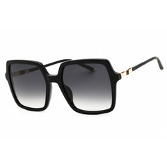 Escada Women's Sunglasses - Shiny Black Acetate Full Rim Square Frame | SESD46 0700