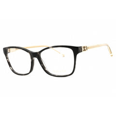 Escada Women's Eyeglasses - Shiny Grey Havana Acetate Cat Eye Frame | VESD30S 096N