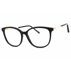 Escada Women's Eyeglasses - Shiny Black Acetate Full Rim Cat Eye Frame | VESE09 0700