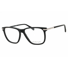 Gant Men's Eyeglasses - Matte Black Acetate Full Rim Square Shape Frame | GA50007 002