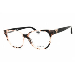 Guess Women's Eyeglasses - Pink/Other Acetate Full Rim Cat Eye Frame | GU2855-S 074