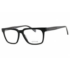 Guess Men's Eyeglasses - Shiny Black Acetate Full Rim Square Shape Frame | GU50059 001