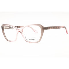 Guess Women's Eyeglasses - Grey/Other Acetate Cat Eye Shape 52mm Frame | GU50115 020