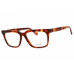 Guess Men's Eyeglasses - Blonde Havana Full Rim Square Shape 53mm Frame | GU50133 053
