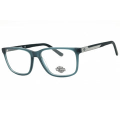 Harley Davidson Men's Eyeglasses - Matte Blue Acetate Full Rim Square | HD0955 091