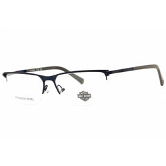Harley Davidson Men's Eyeglasses - Matte Blue Rectangular 59mm Frame | HD0979 091