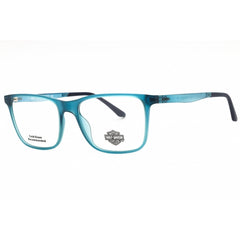 Harley Davidson Men's Eyeglasses - Matte Blue Square Shape 54mm Frame | HD50020 091