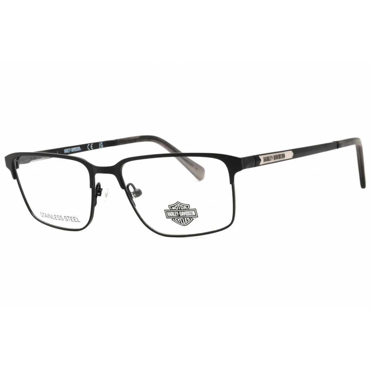 NWT Harley Davidson HD50063-002 Eyeglasses Harley-Davidson Eyeglasses HD 50021 002 Matte Black / at  main image 3