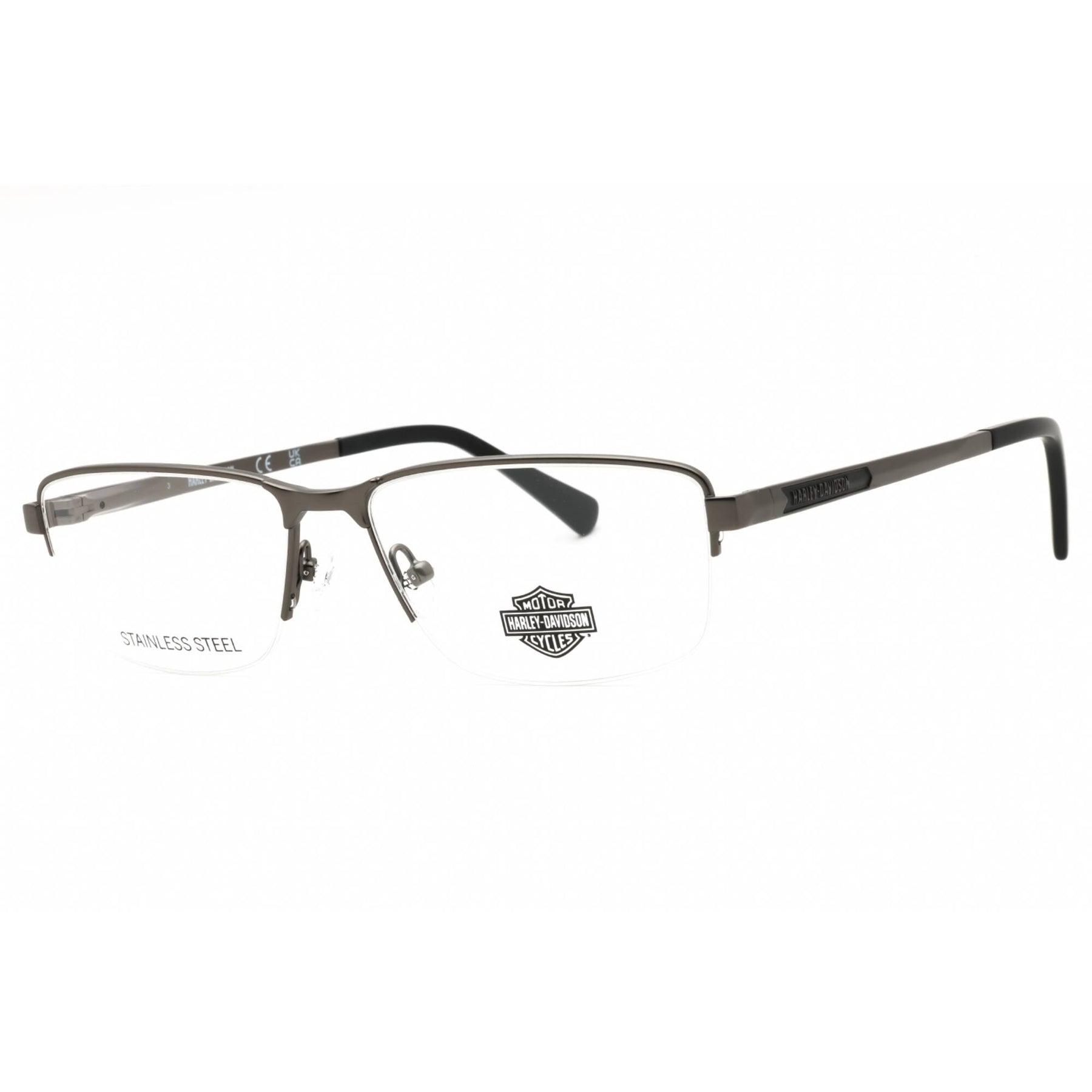 NWT Harley Davidson HD50032-009 Eyeglasses Eyeglasses Harley-Davidson HD 50032 009 Matte Gunmetal  main image 2