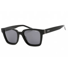 Hugo Men's Sunglasses - Black Plastic Full Rim Square Shape Frame | HG 1157/S 0807 IR