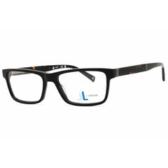 J. Landon Men's Eyeglasses - Shiny Black Acetate Full Rim Rectangular | JL1012 001
