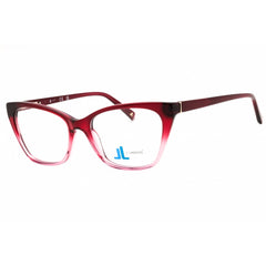 J. Landon Women's Eyeglasses - Bordeaux/Other Acetate Full Rim Cat Eye | JL50006 071