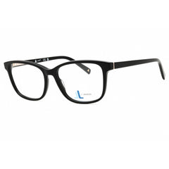 J. Landon Women's Eyeglasses - Shiny Black Acetate Full Rim Square Frame | JL5011 001