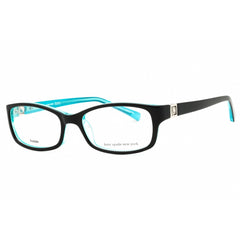 Kate Spade Women's Eyeglasses - Black Aqua Plastic Full Rim Frame | Regine Us 0DH4 00