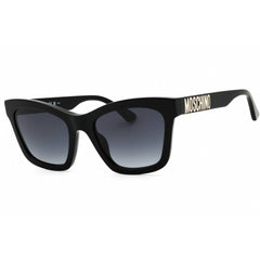 Moschino Women's Sunglasses - Black Plastic Full Rim Cat Eye Frame | MOS156/S 0807 9O