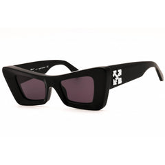 Off-White Women's Sunglasses - Black Plastic Full Rim Cat Eye | ACCRA OERI027 1007