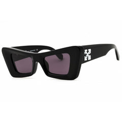 Off-White Women's Sunglasses - Black Plastic Full Rim Cat Eye | ACCRA OERI031 1007
