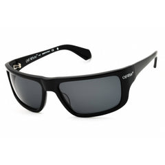 Off-White Men's Sunglasses - Black Plastic Full Rim Rectangular Frame | BOLOGNA 1007