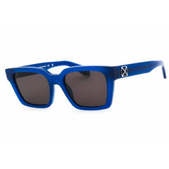 Off-White Unisex Sunglasses - Blue Plastic Full Rim Square Shape Frame | BRANSON 4507