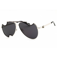 Off-White Men's Sunglasses - Silver Metal Full Rim Aviator Shape Frame | DALLAS 17207