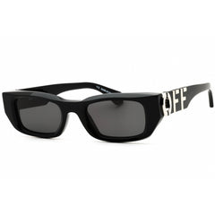 Off-White Unisex Sunglasses - Black Plastic Full Rim Rectangular Frame | FILLMORE 1007