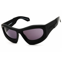 Off-White Unisex Sunglasses - Black Plastic Full Rim Cat Eye Shape Frame | KATOKA 1007