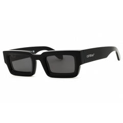 Off-White Men's Sunglasses - Black Plastic Full Rim Rectangular Frame | LECCE 1007