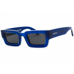 Off-White Men's Sunglasses - Blue Plastic Full Rim Rectangular Frame | LECCE 4607
