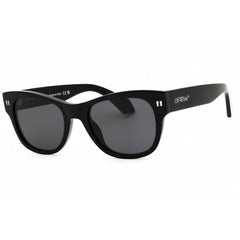 Off-White Unisex Sunglasses - Black Plastic Full Rim Cat Eye Shape Frame | MOAB 1007