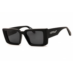 Off-White Women's Sunglasses - Black Plastic Rectangular Shape Frame | SAVANNAH 1007