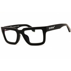 Off-White Unisex Eyeglasses - Black Plastic Full Rim Square Frame | STYLE 12 AF 1000