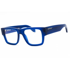 Off-White Unisex Eyeglasses - Blue Plastic Full Rim Square Shape Frame | STYLE 40 4700