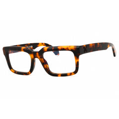 Off-White Unisex Eyeglasses - Havana Plastic Rectangular Shape Frame | STYLE 42 6000