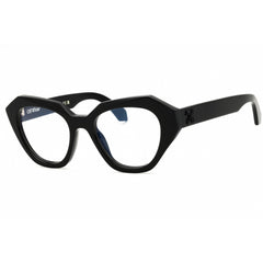 Off-White Women's Eyeglasses - Black Plastic Full Rim Cat Eye Frame | STYLE 43 1000