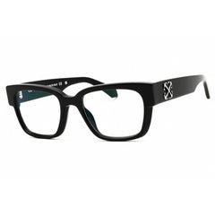 Off-White Unisex Eyeglasses - Black Plastic Full Rim Square Frame | STYLE 59 1000