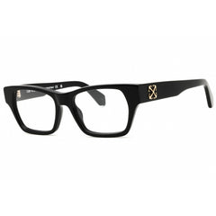Off-White Women's Eyeglasses - Black Plastic Full Rim Cat Eye Frame | STYLE 7E 1000