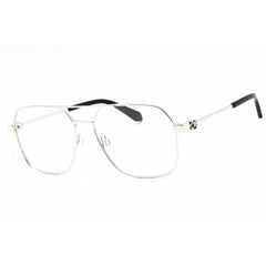 Off-White Unisex Eyeglasses - Silver Metal Full Rim Pilot Shape Frame | STYLE 7J 7200