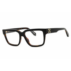 Off-White Unisex Eyeglasses - Black Plastic Full Rim Square Frame | STYLE 7M 1000