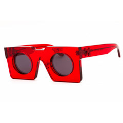 Off-White Unisex Sunglasses - Crystal Plastic Square Shape Frame | THE PANTHEON 2507