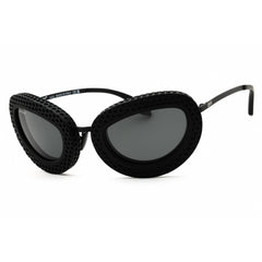Off-White Women's Sunglasses - Black Plastic Full Rim Cat Eye Shape Frame | TOKYO 1007