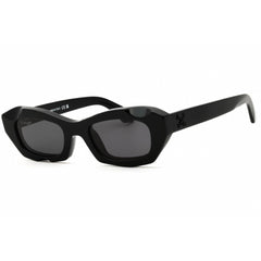 Off-White Women's Sunglasses - Black Plastic Full Rim Cat Eye Frame | VENEZIA 1007