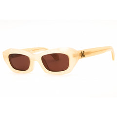 Off-White Women's Sunglasses - Sand Plastic Full Rim Cat Eye Frame | VENEZIA 1760