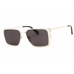 Off-White Unisex Sunglasses - Silver Metal Full Rim Square Shape Frame | YODER 7207
