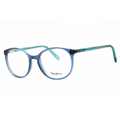 Pepe Jeans Women's Eyeglasses - Blue Plastic Full Rim Round Frame | PJ3425 GIGI C5
