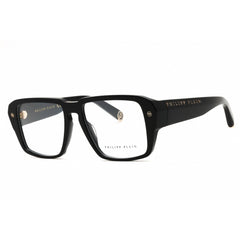 Philipp Plein Women's Eyeglasses - Shiny Black Plastic Full Rim Square | VPP081 0700