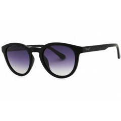 Police Men's Sunglasses - Antique Black Injected Propionate Round Frame | SPLF16 GLAP