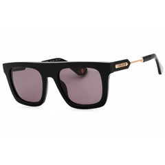 Police Men's Sunglasses - Shiny Black Acetate Full Rim Square Frame | SPLF71M 700Y
