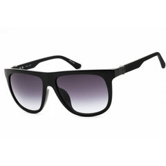 Police Men's Sunglasses - Shiny Black Injected Propionate Square Frame | SPLN33 0Z42