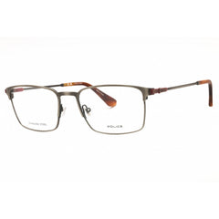 Police Men's Eyeglasses - Shiny Light Red Metal Full Rim 53mm Frame | VPLF78N 08F8